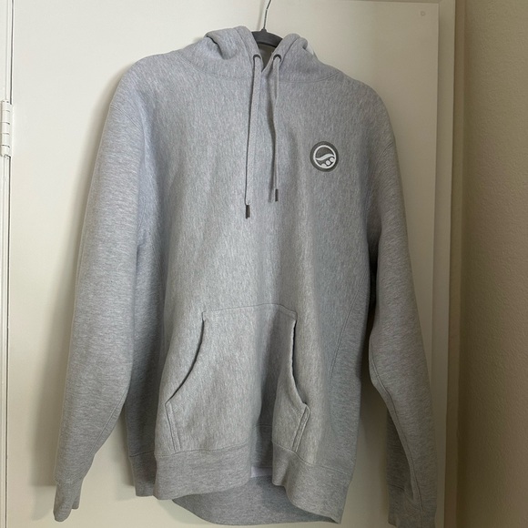 Gray Hoodie with Logo - Picture 1 of 5